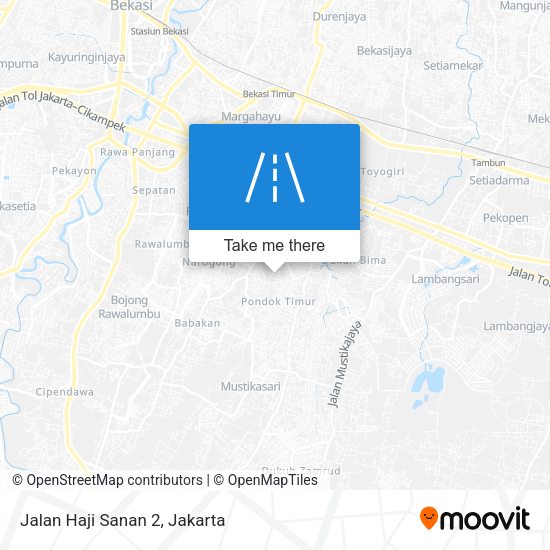 Jalan Haji Sanan 2 map