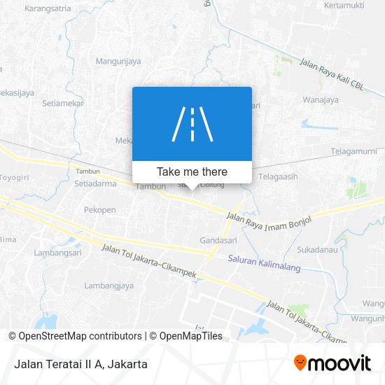 Jalan Teratai II A map