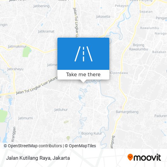 Jalan Kutilang Raya map