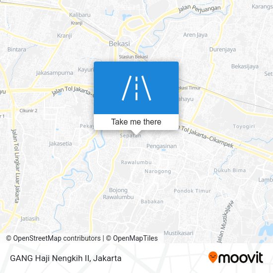GANG Haji Nengkih II map