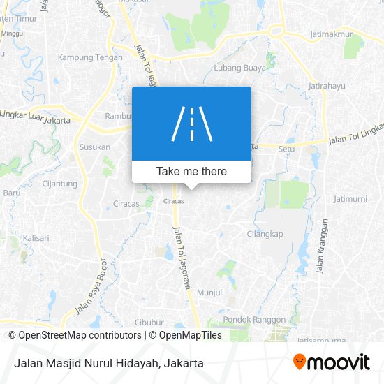 Jalan Masjid Nurul Hidayah map