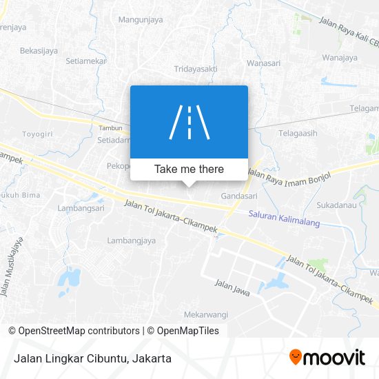 Jalan Lingkar Cibuntu map