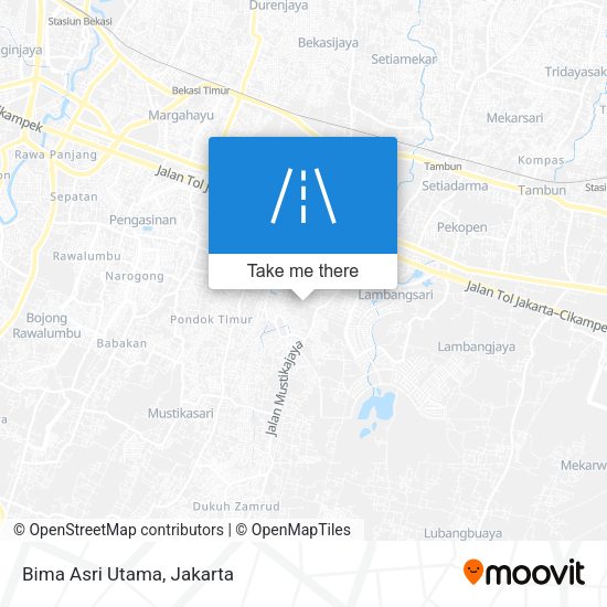 Bima Asri Utama map