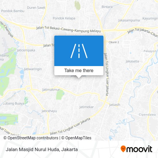Jalan Masjid Nurul Huda map