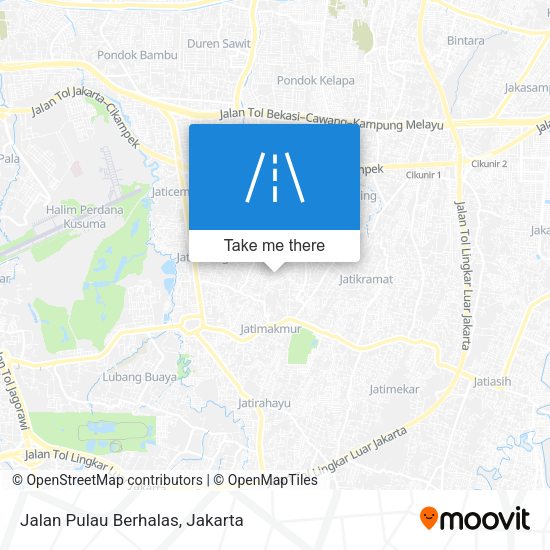 Jalan Pulau Berhalas map
