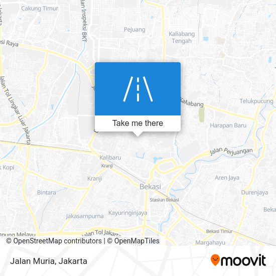 Jalan Muria map