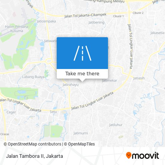 Jalan Tambora II map