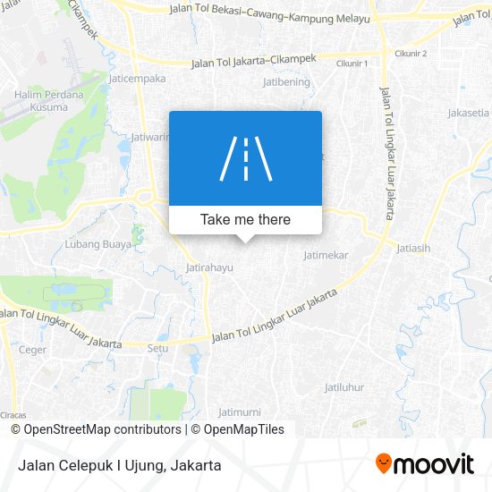 Jalan Celepuk I Ujung map