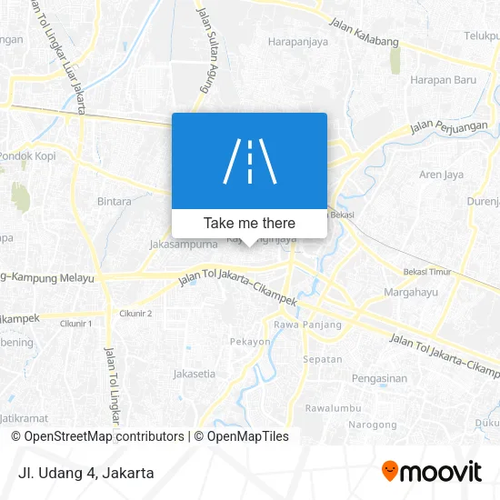 Jl. Udang 4 map