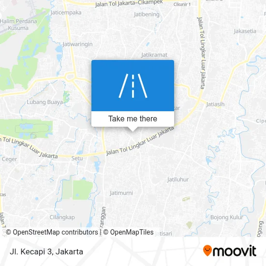 Jl. Kecapi 3 map