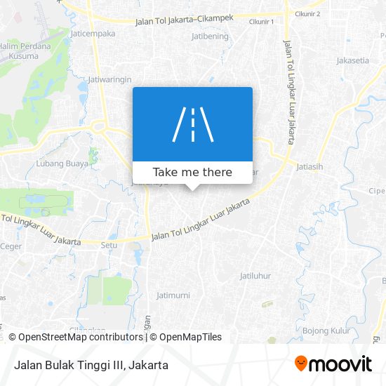 Jalan Bulak Tinggi III map