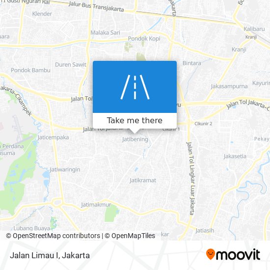 Jalan Limau I map