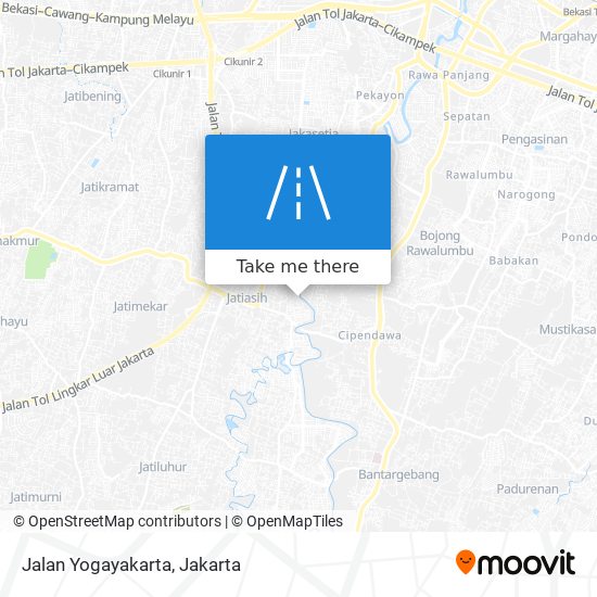 Jalan Yogayakarta map