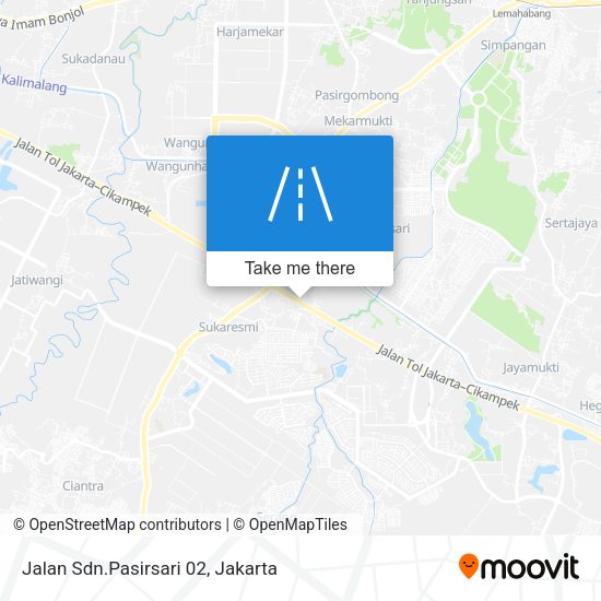 Jalan Sdn.Pasirsari 02 map