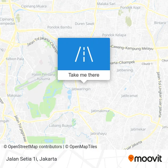 Jalan Setia 1i map