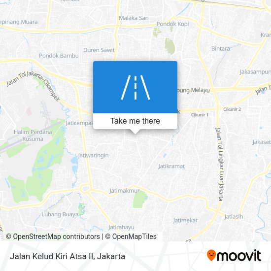 Jalan Kelud Kiri Atsa II map
