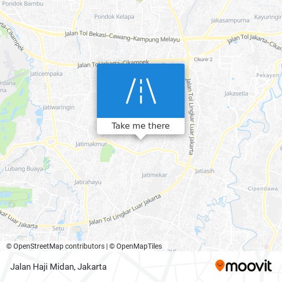 Jalan Haji Midan map