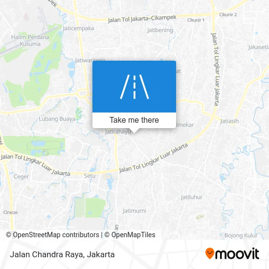 Jalan Chandra Raya map