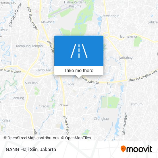 GANG Haji Siin map