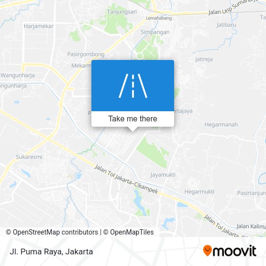 Jl. Puma Raya map