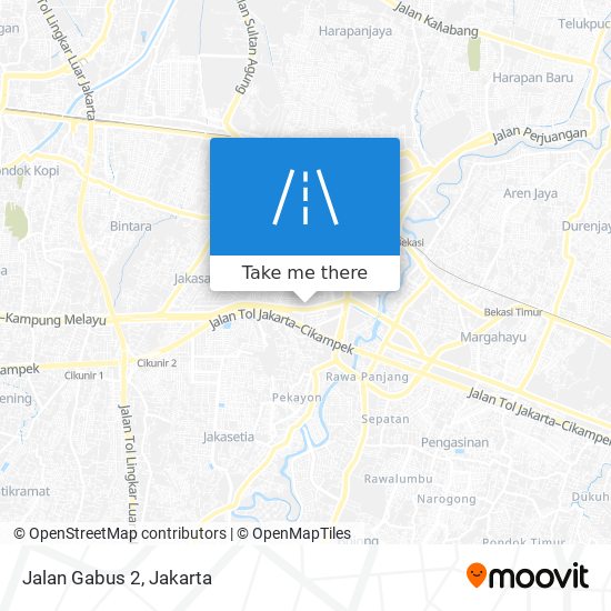 Jalan Gabus 2 map