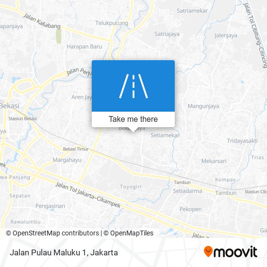 Jalan Pulau Maluku 1 map