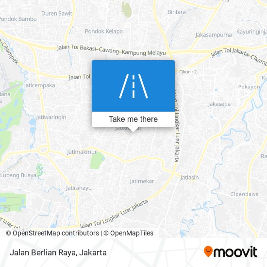 Jalan Berlian Raya map