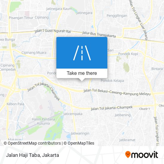 Jalan Haji Taba map