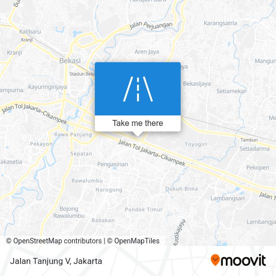 Jalan Tanjung V map