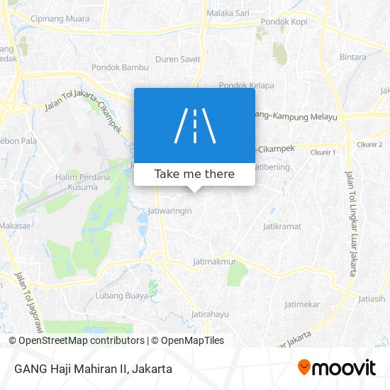 GANG Haji Mahiran II map