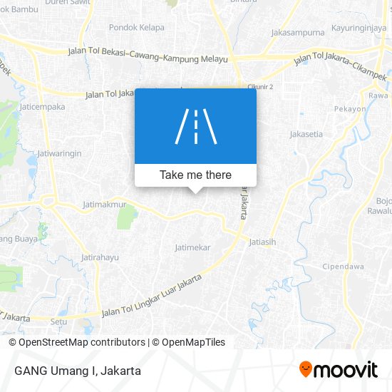 GANG Umang I map