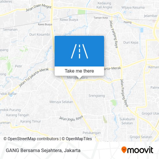 GANG Bersama Sejahtera map