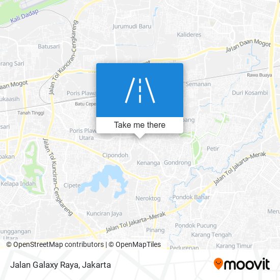 Jalan Galaxy Raya map