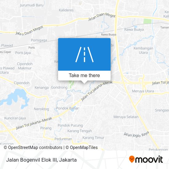 Jalan Bogenvil Elok III map