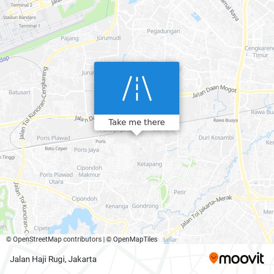 Jalan Haji Rugi map