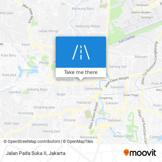 Jalan Pada Suka II map