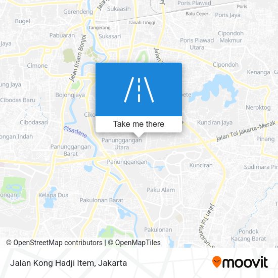 Jalan Kong Hadji Item map