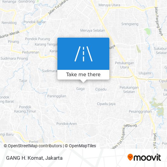 GANG H. Komat map