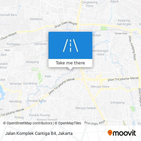 Jalan Komplek Cantiga B4 map