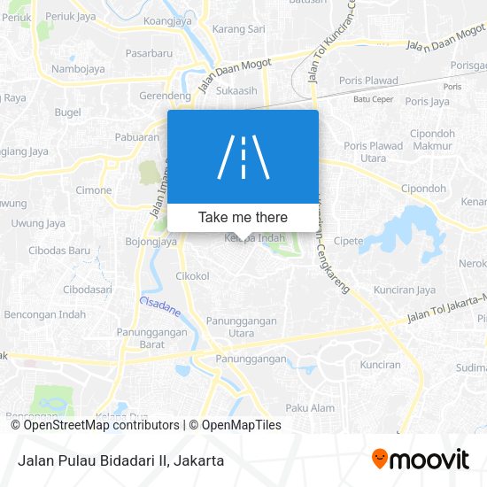 Jalan Pulau Bidadari II map