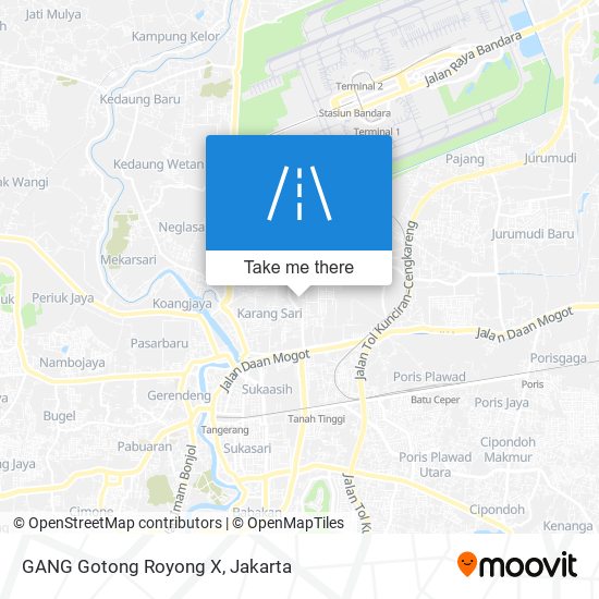 GANG Gotong Royong X map