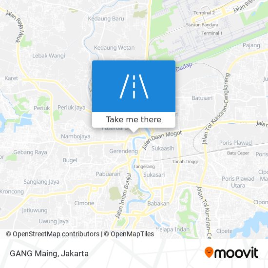 GANG Maing map