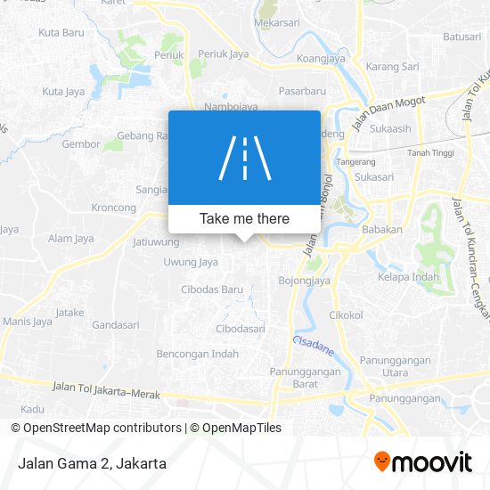 Jalan Gama 2 map