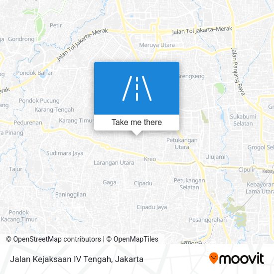 Jalan Kejaksaan IV Tengah map