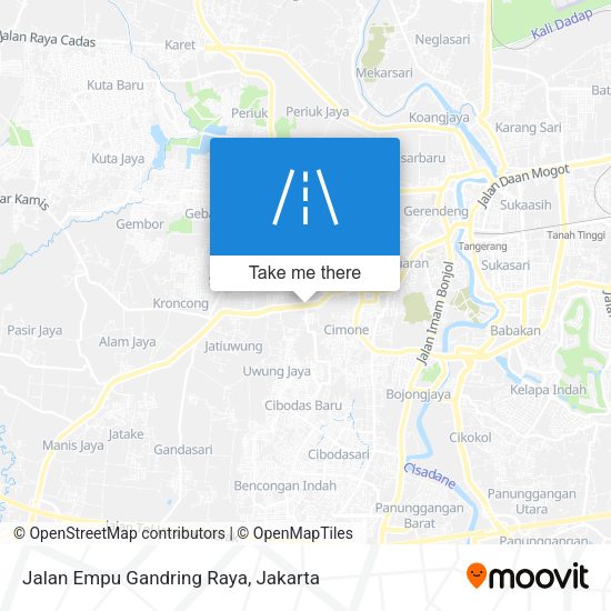 Jalan Empu Gandring Raya map