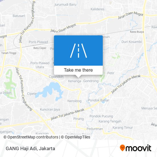 GANG Haji Adi map