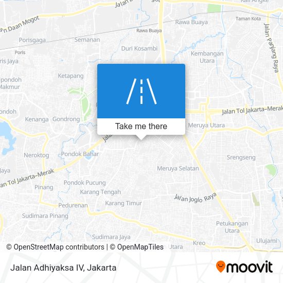 Jalan Adhiyaksa IV map