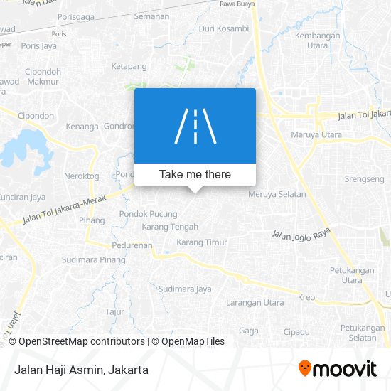 Jalan Haji Asmin map