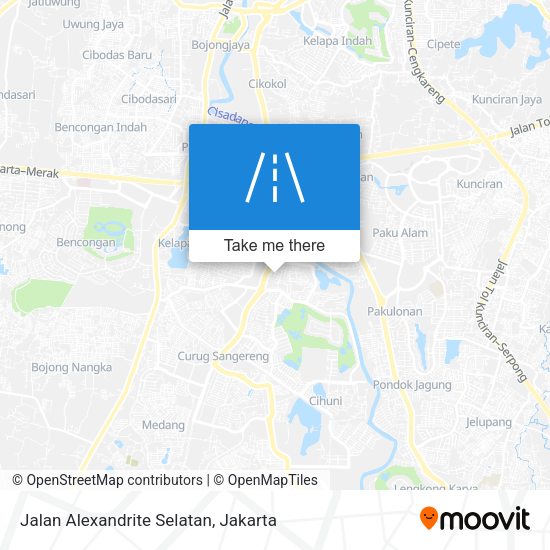 Jalan Alexandrite Selatan map