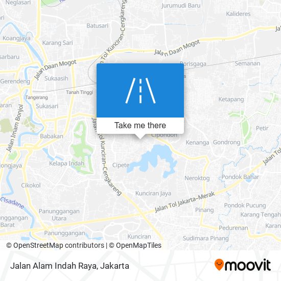 Jalan Alam Indah Raya map